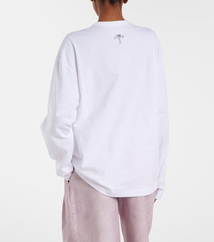 Camiseta de jersey de algodón estampada - Plan C - Modalova