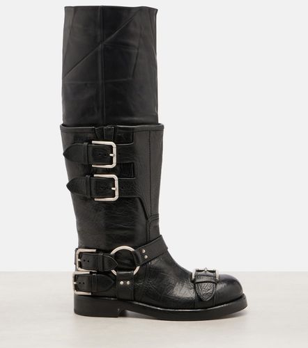 Dolce&Gabbana Botas altas de piel - Dolce&Gabbana - Modalova