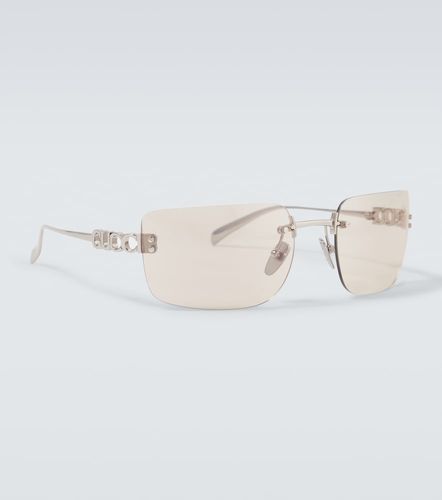 Block Bending rectangular sunglasses - Gucci - Modalova