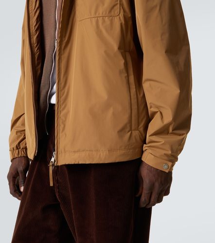 Moncler Leather-trimmed jacket - Moncler - Modalova