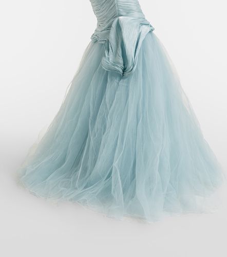 Marmar Halim Off-Shoulder-Robe - Marmar Halim - Modalova