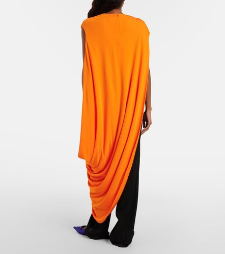 Asymmetric draped crepe jersey top - Tom Ford - Modalova