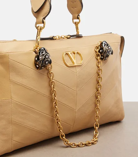 Panthea VLogo leather shoulder bag - Valentino Garavani - Modalova