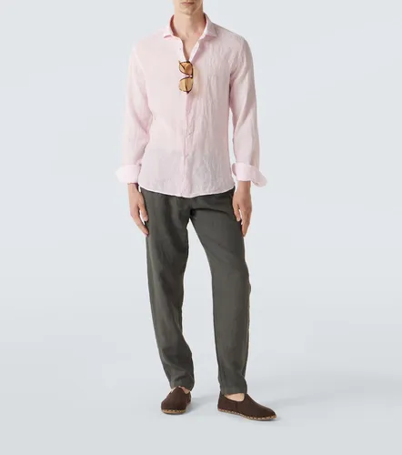 Fedeli Linen shirt - Fedeli - Modalova
