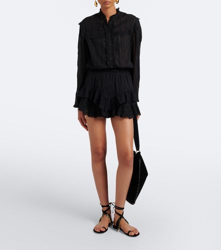Shorts Jocadia de algodón con bordado inglés - Marant Etoile - Modalova