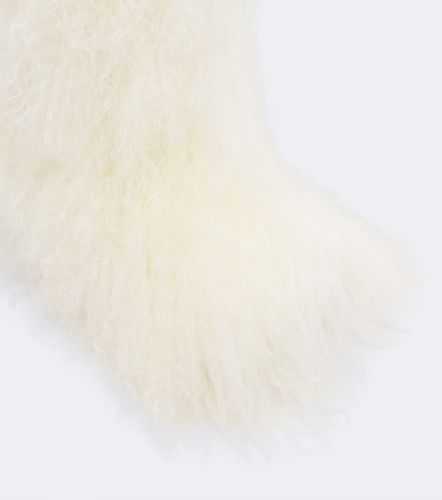 Stivaletti in shearling - Yves Salomon - Modalova