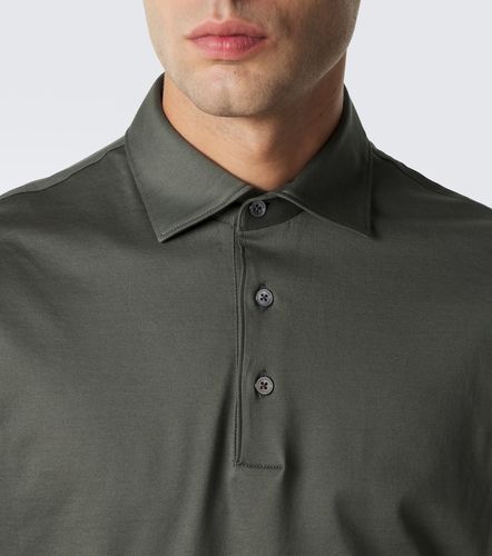 Polo in jersey di cotone - Thom Sweeney - Modalova