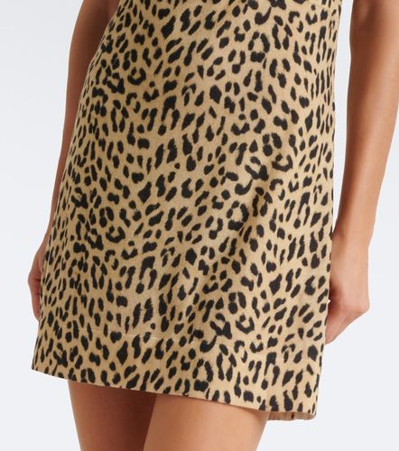 Abito Kylie in lana con stampa leopardata - Rixo - Modalova