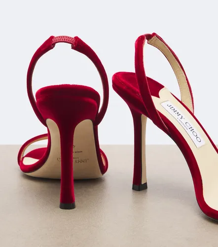 Jenn velvet slingback sandals - Jimmy Choo - Modalova