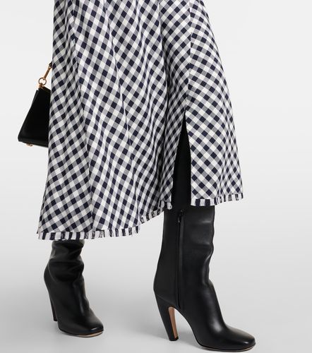 Etro Gingham jacquard midi skirt - Etro - Modalova
