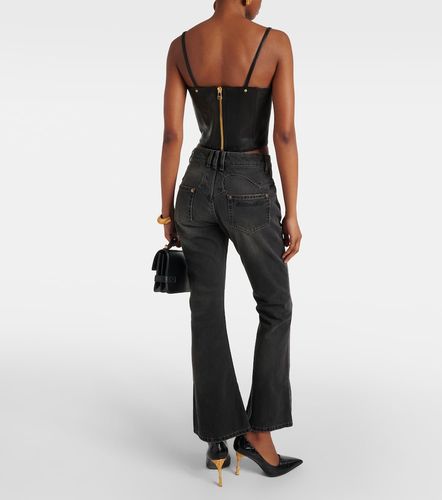 Low-Rise Bootcut-Jeans Western - Balmain - Modalova