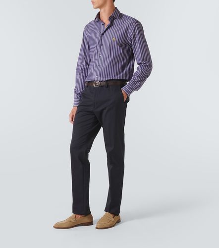 Etro Camisa de algodón a rayas - Etro - Modalova