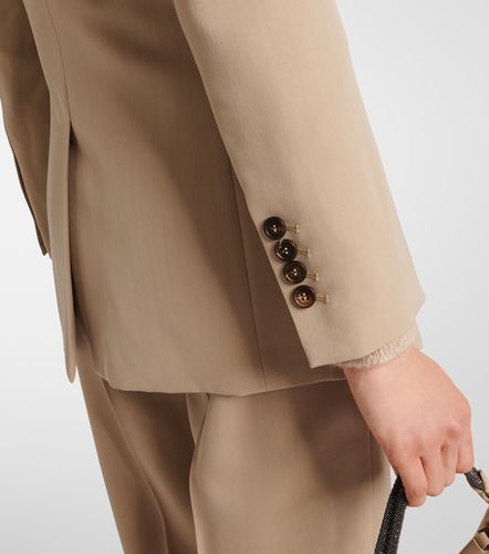 Wool-blend blazer - Brunello Cucinelli - Modalova