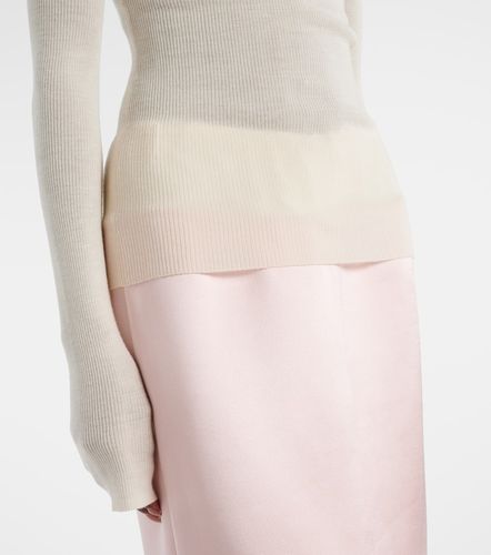 Tania ribbed-knit wool-blend top - Khaite - Modalova