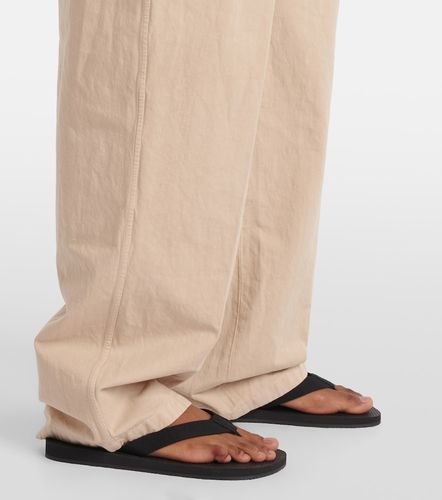 Pantaloni Lilas in cotone e lino - The Row - Modalova