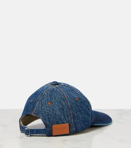 Gorra Paula’s Ibiza en denim con logo - Loewe - Modalova