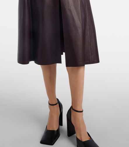 Alaïa Low-Rise-Midirock aus Leder - Alaia - Modalova