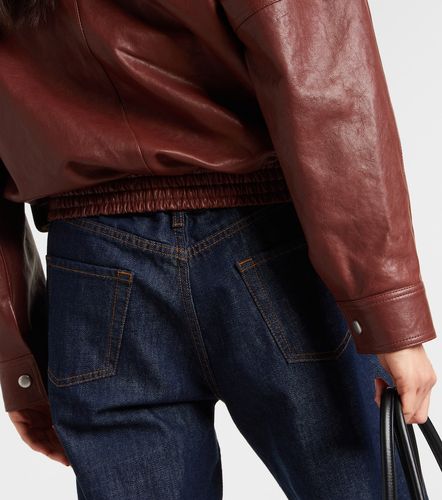 Magda Butrym Leather bomber jacket - Magda Butrym - Modalova