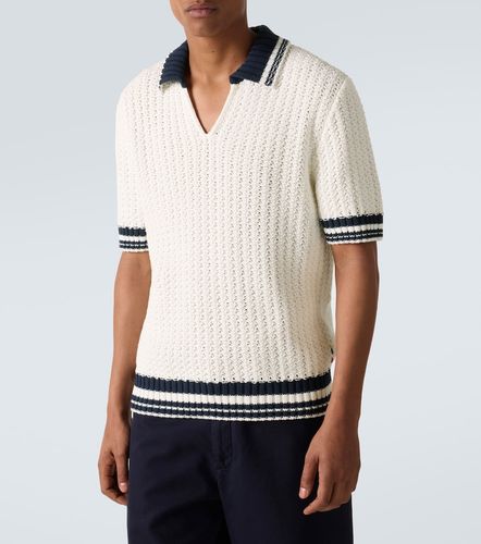 Polo Swift de croché de algodón a rayas - Orlebar Brown - Modalova