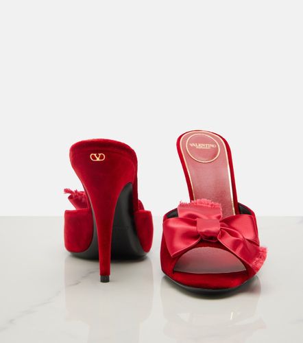 Mules Marie A de terciopelo - Valentino Garavani - Modalova