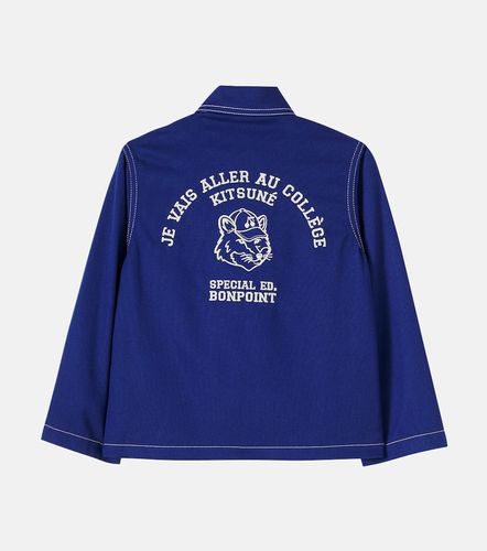 X Maison Kitsuné chaqueta Linus de sarga de algodón - Bonpoint - Modalova