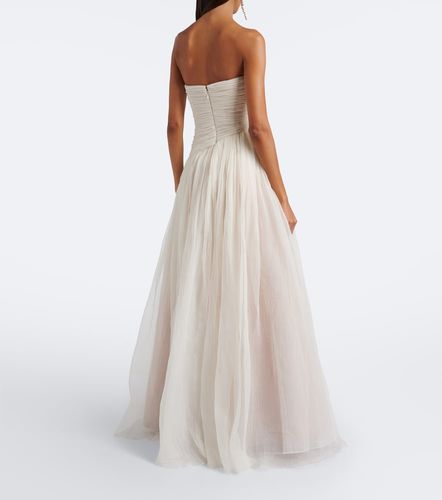 Sposa – Abito lungo Mila in organza di seta - Danielle Frankel - Modalova