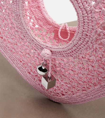 Spiaggia Coeur Small raffia top-handle bag - Jacquemus - Modalova