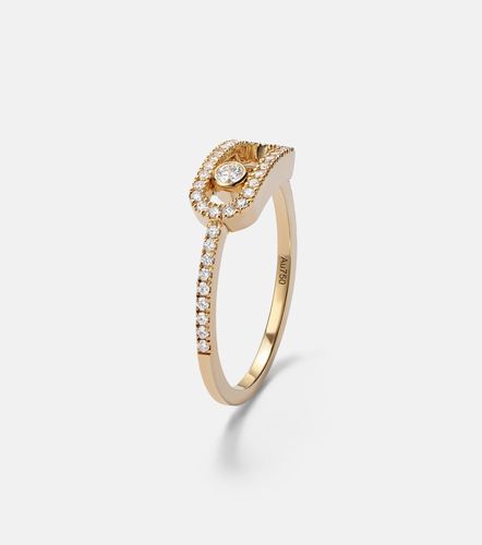 Move Uno 18kt ring with diamonds - Messika - Modalova