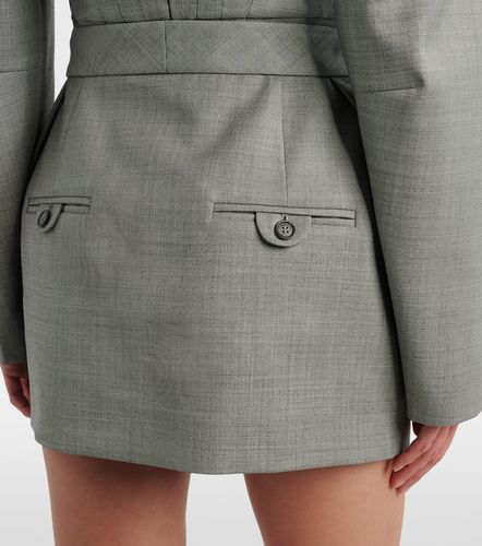 Magda Butrym Pleated wool miniskirt - Magda Butrym - Modalova