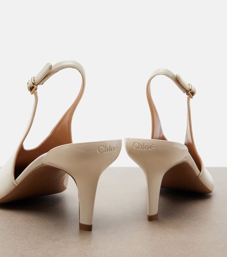 Chloé Slingback-Pumps aus Leder - Chloe - Modalova