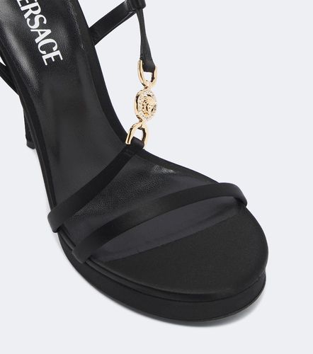 Versace Medusa '95 satin sandals - Versace - Modalova