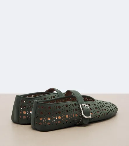 Alaia Vienne suede ballet flats - Alaia - Modalova