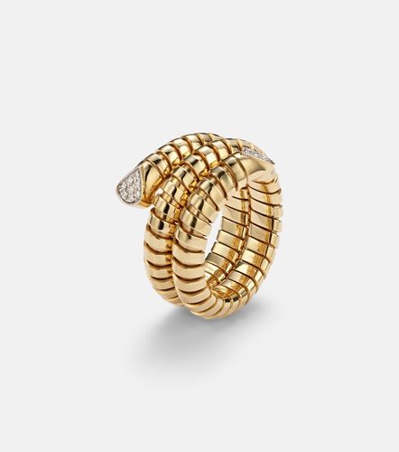 Trisola 18kt ring with diamonds - Marina B - Modalova