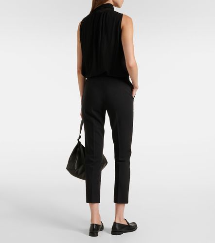 Max Mara Cropped jersey slim pants - Max Mara - Modalova