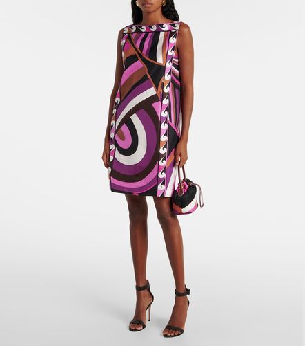 Abito corto Iride in twill di seta - Pucci - Modalova