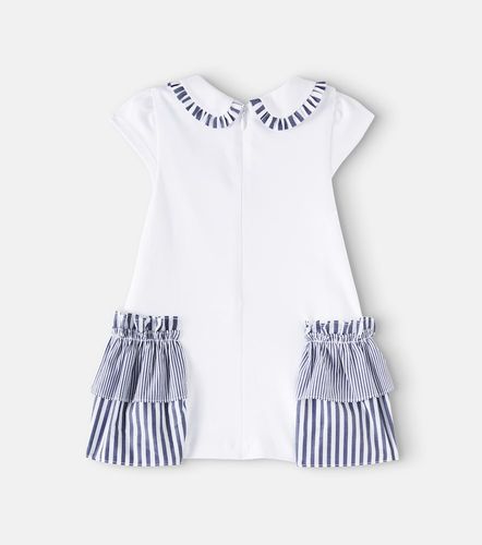 Bebé - vestido de algodón a rayas - Patachou - Modalova