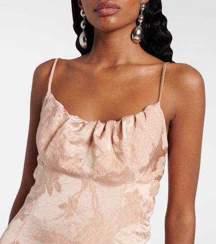 Dirios floral jacquard gown - Dries Van Noten - Modalova