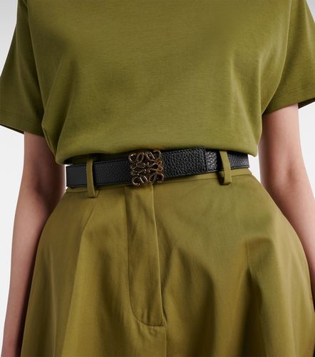 Loewe Anagram leather belt - Loewe - Modalova