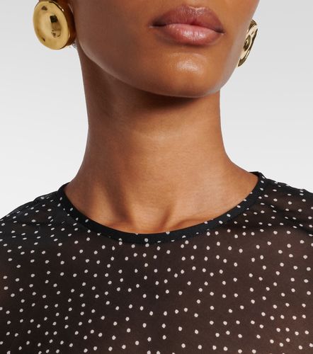 SIR Polka-dot silk maxi dress - SIR - Modalova