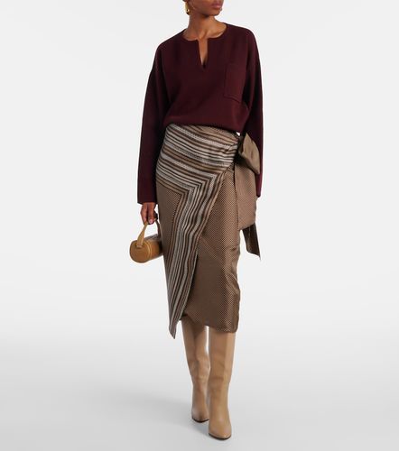 Edro striped silk wrap skirt - Max Mara - Modalova