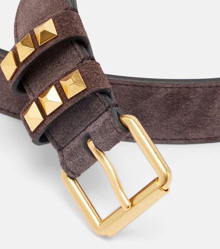 Cintura Flaneuse Rockstud in suede - Valentino Garavani - Modalova
