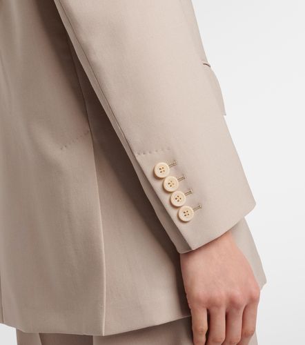 Double-breasted wool, mohair, and silk blazer - Max Mara - Modalova