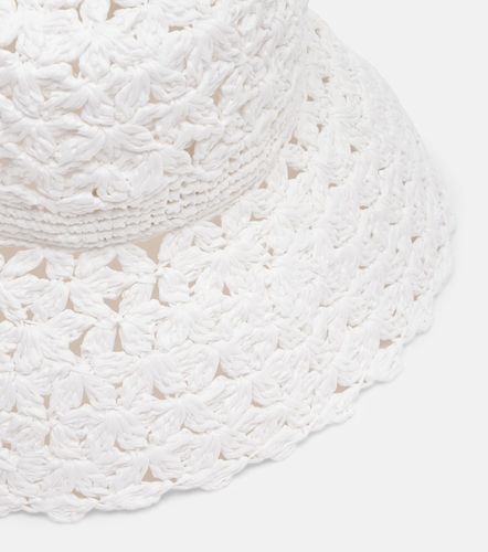 Cappello a secchiello in crochet - Aquazzura - Modalova