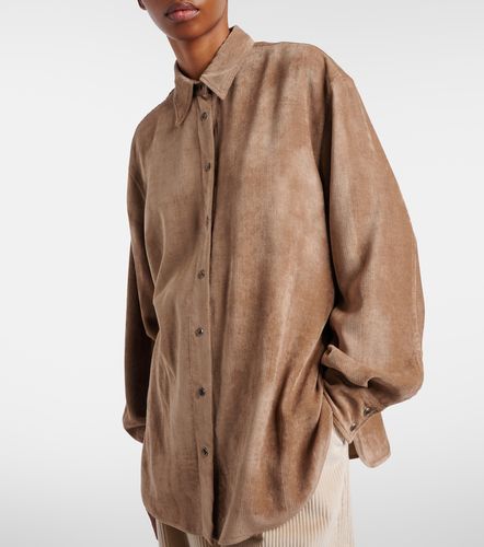 Camicia in velluto a coste - Brunello Cucinelli - Modalova