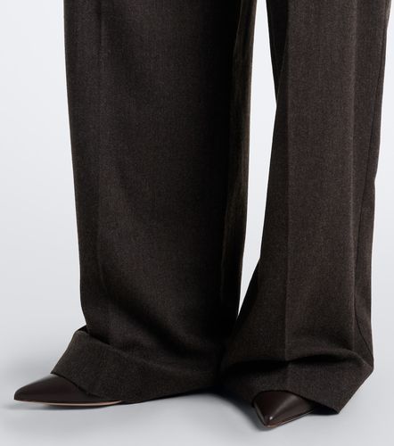 Pantaloni Clarice in lana a gamba larga - Ralph Lauren Collection - Modalova
