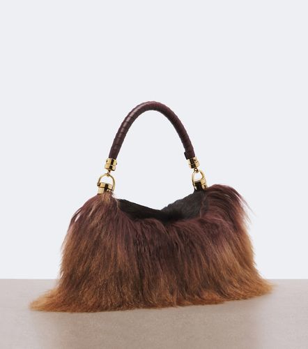 Marcie Foulard Small shearling shoulder bag - Chloe - Modalova