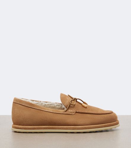 Náuticos Gommino de ante con borrego - Tod's - Modalova