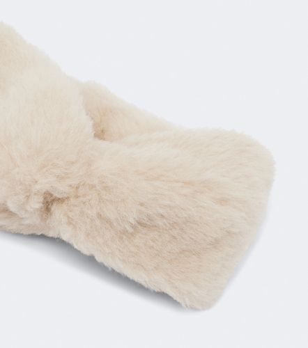 Fascia per capelli in alpaca, lana e seta - Max Mara - Modalova