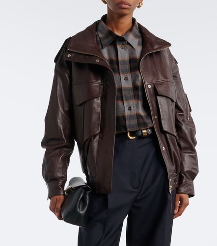Napa leather jacket - The Frankie Shop - Modalova