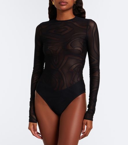Body Labirinto in tulle jacquard - Pucci - Modalova